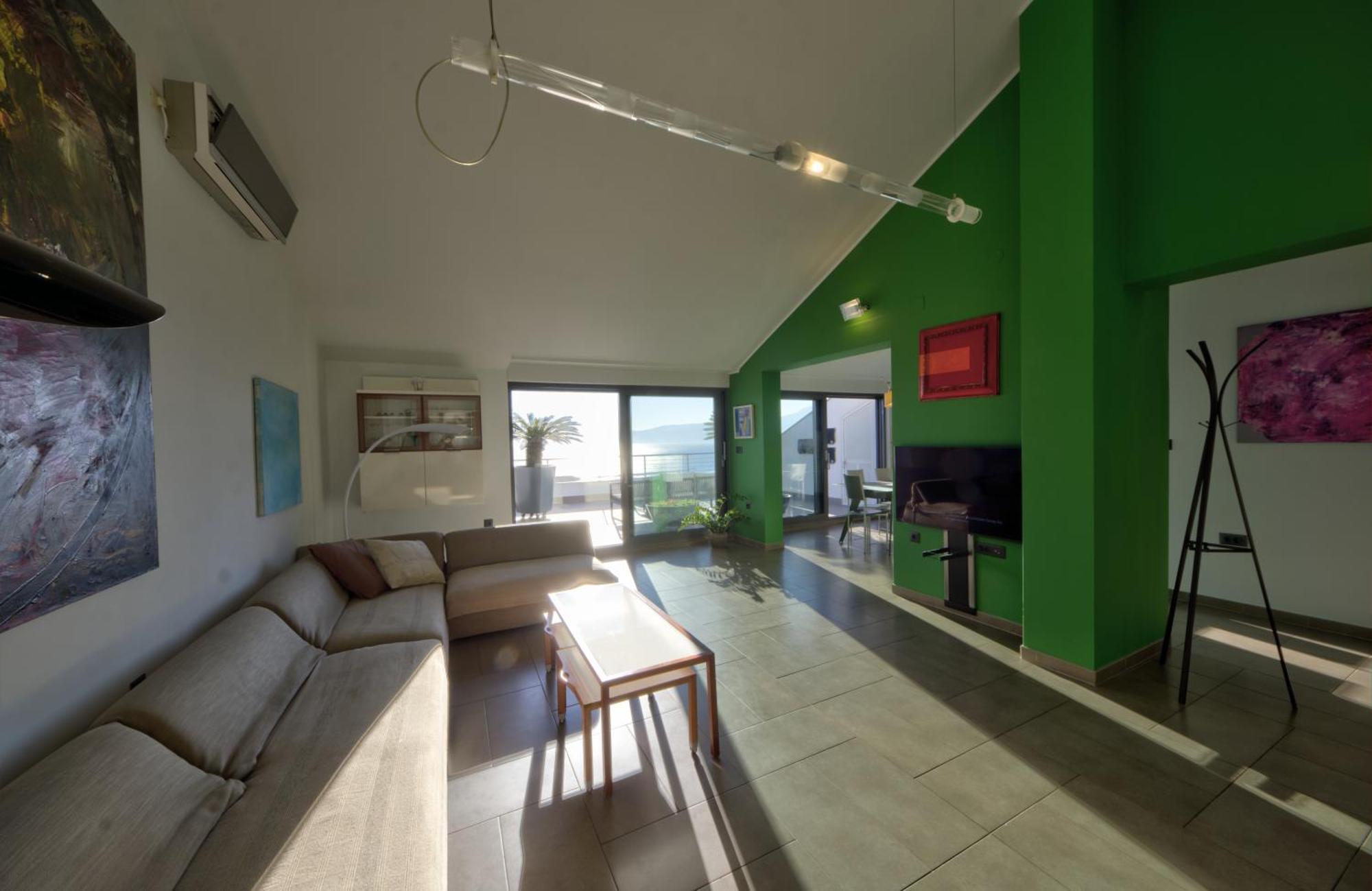 Penthouse Belvedere City View With Private Parking Риека Экстерьер фото